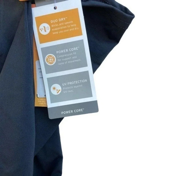 Champion C9 XXL Long Sleeve Activewear‎ Base Layer UV Protection Duo Dry Blk NEW - Picture 5 of 5